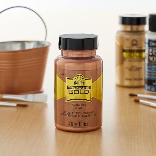 6 Pack: FolkArt® Treasure Gold™ Metallic Paint